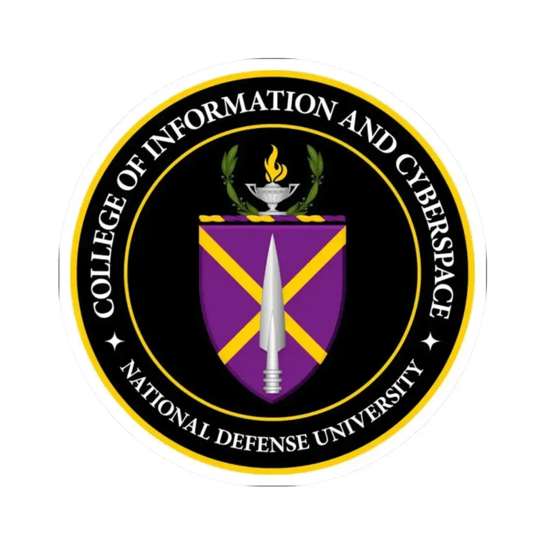 College of Information and Cyberspace - STICKER Vinyl Kiss-Cut Decal - The Sticker Space