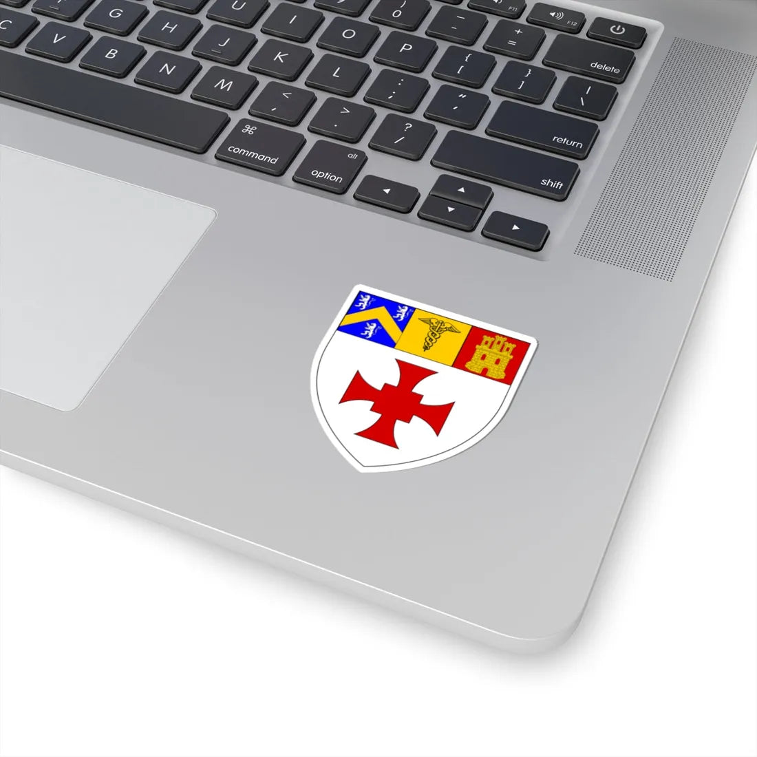 College of Medicine Durham (England) (Coat of Arms) STICKER Vinyl Kiss-Cut Decal - The Sticker Space