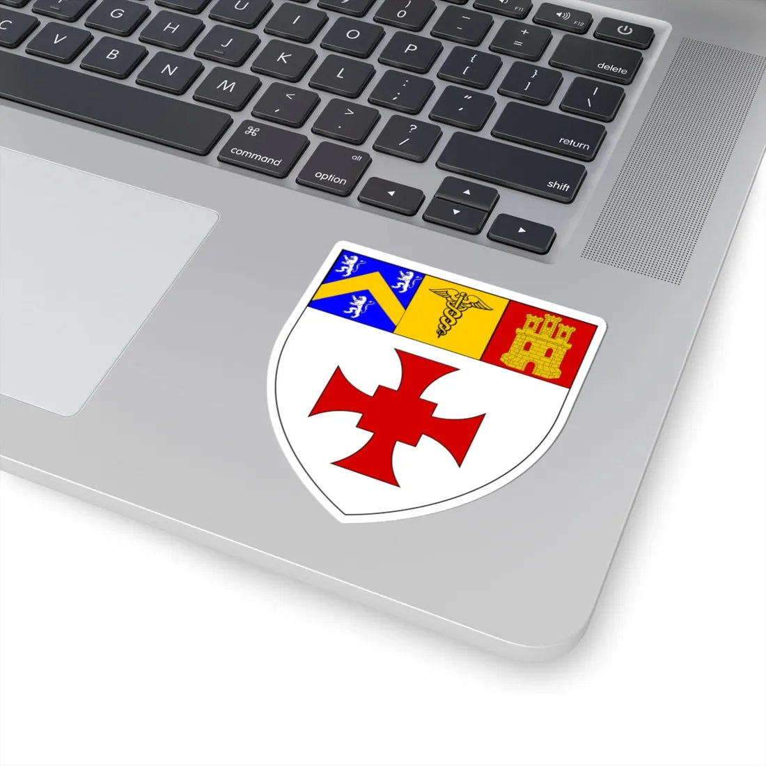 College of Medicine Durham (England) (Coat of Arms) STICKER Vinyl Kiss-Cut Decal - The Sticker Space