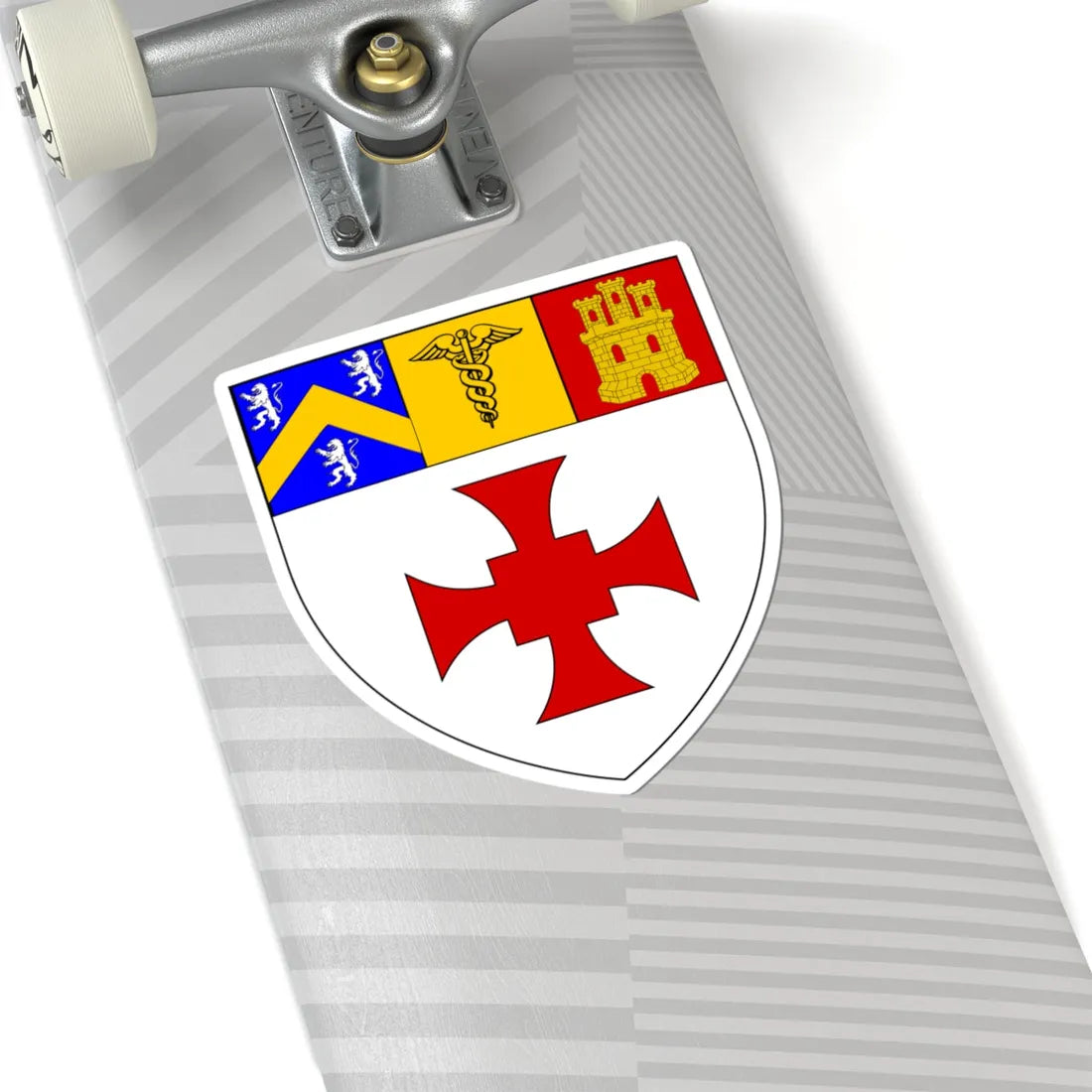 College of Medicine Durham (England) (Coat of Arms) STICKER Vinyl Kiss-Cut Decal - The Sticker Space