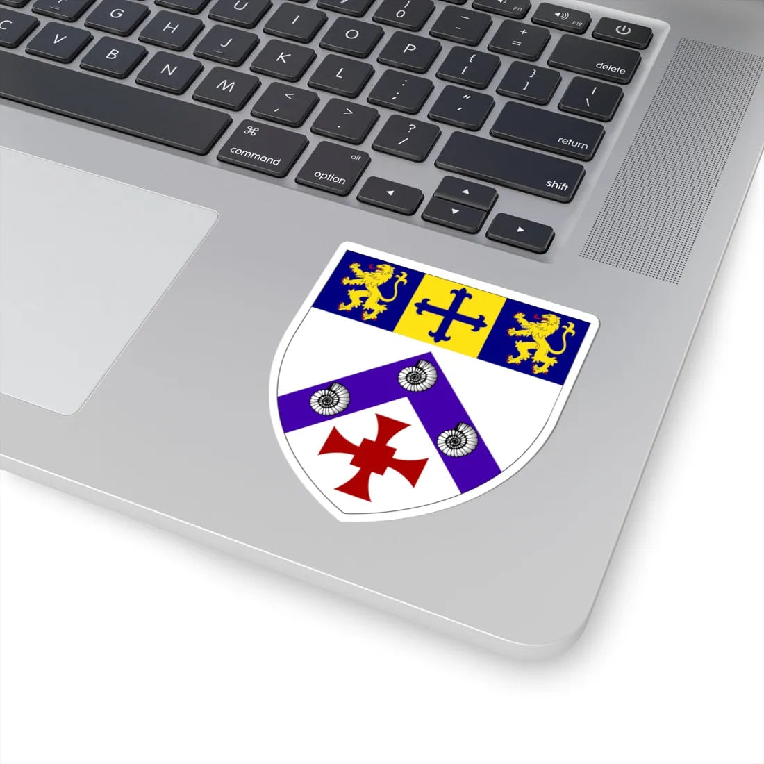 College of St Hild and St Bede Durham arms (England) (Coat of Arms) STICKER Vinyl Kiss-Cut Decal - The Sticker Space
