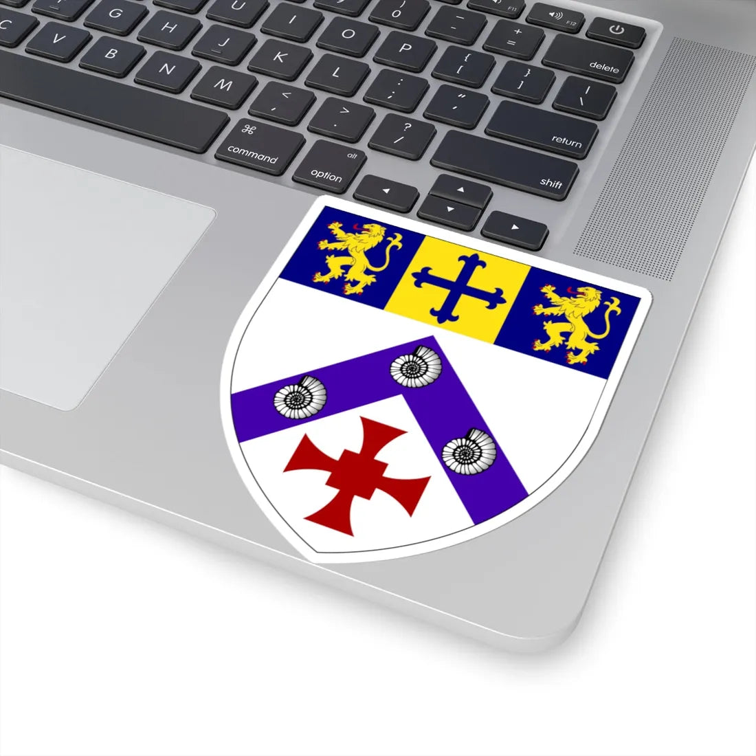 College of St Hild and St Bede Durham arms (England) (Coat of Arms) STICKER Vinyl Kiss-Cut Decal - The Sticker Space