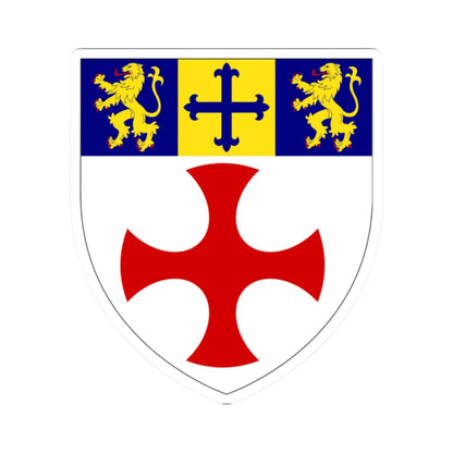 College of the Venerable Bede Durham arms (England) (Coat of Arms) STICKER Vinyl Kiss-Cut Decal 2 Inch White - The Sticker Space
