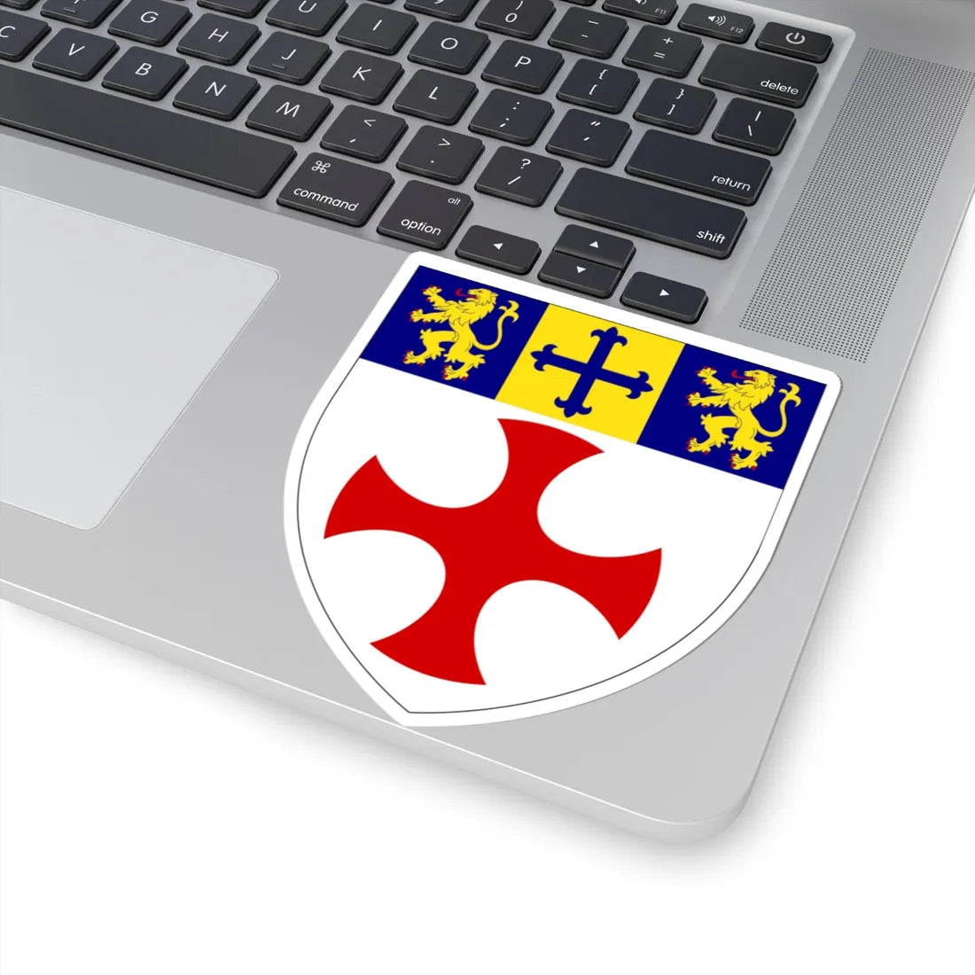 College of the Venerable Bede Durham arms (England) (Coat of Arms) STICKER Vinyl Kiss-Cut Decal - The Sticker Space