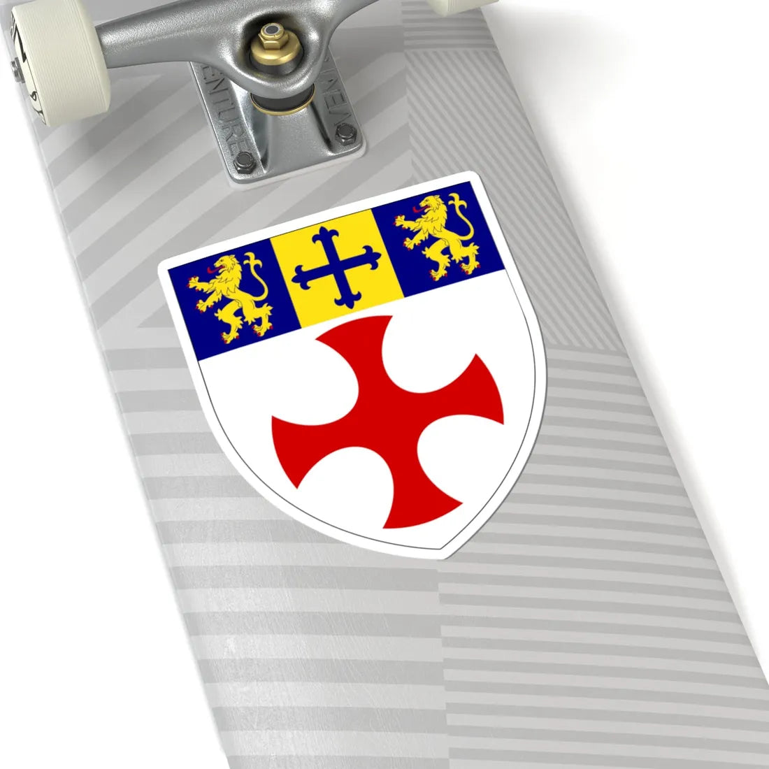 College of the Venerable Bede Durham arms (England) (Coat of Arms) STICKER Vinyl Kiss-Cut Decal - The Sticker Space