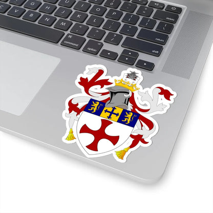 College of the Venerable Bede (England) (Coat of Arms) STICKER Vinyl Kiss-Cut Decal - The Sticker Space