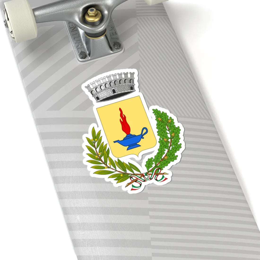 Colletorto-Stemma (Italy) (Coat of Arms) STICKER Vinyl Kiss-Cut Decal - The Sticker Space