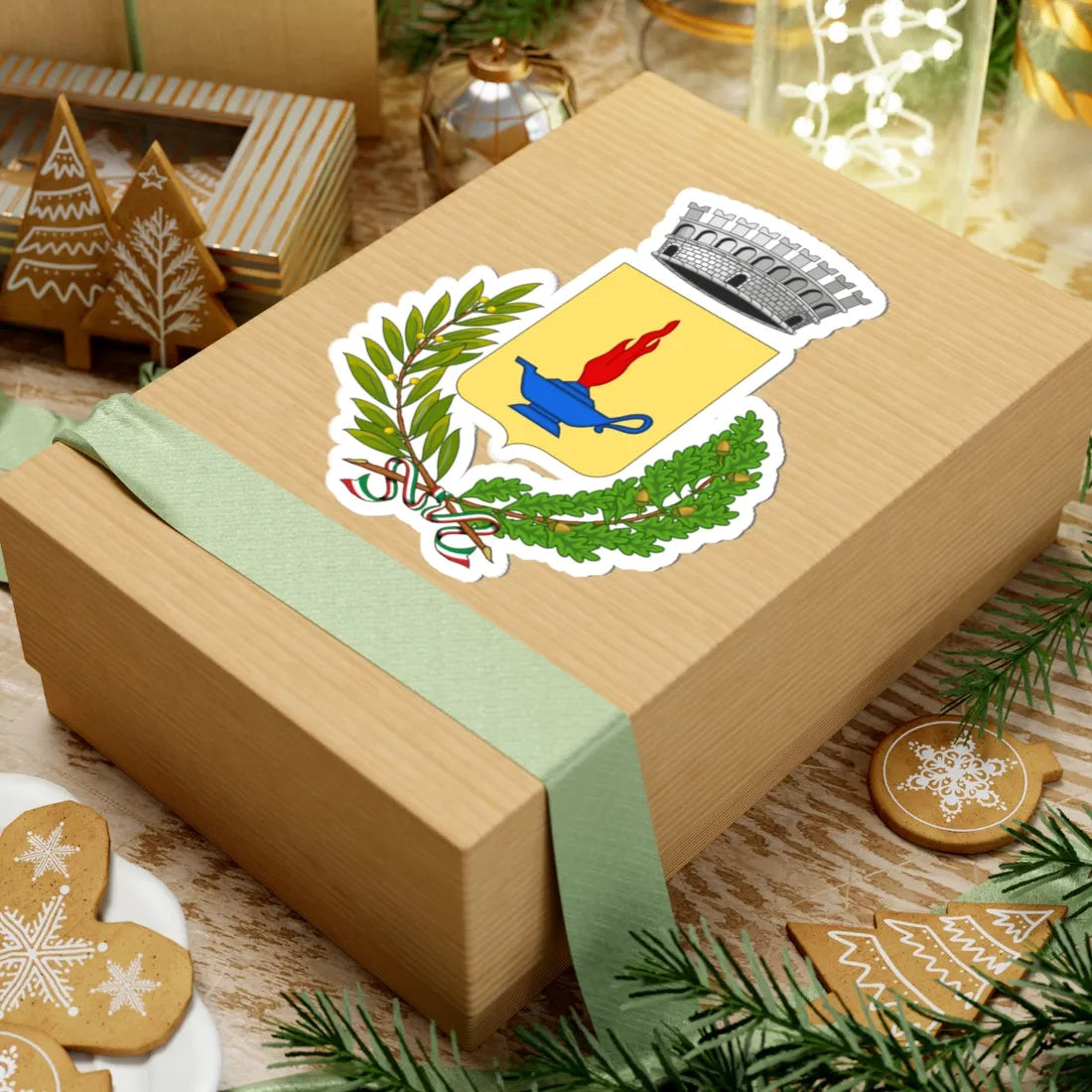 Colletorto-Stemma (Italy) (Coat of Arms) STICKER Vinyl Kiss-Cut Decal - The Sticker Space