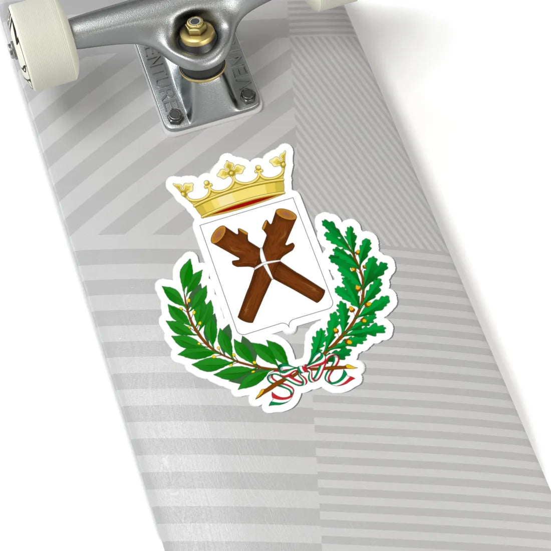 Collevecchio-Stemma (Italy) (Coat of Arms) STICKER Vinyl Kiss-Cut Decal - The Sticker Space