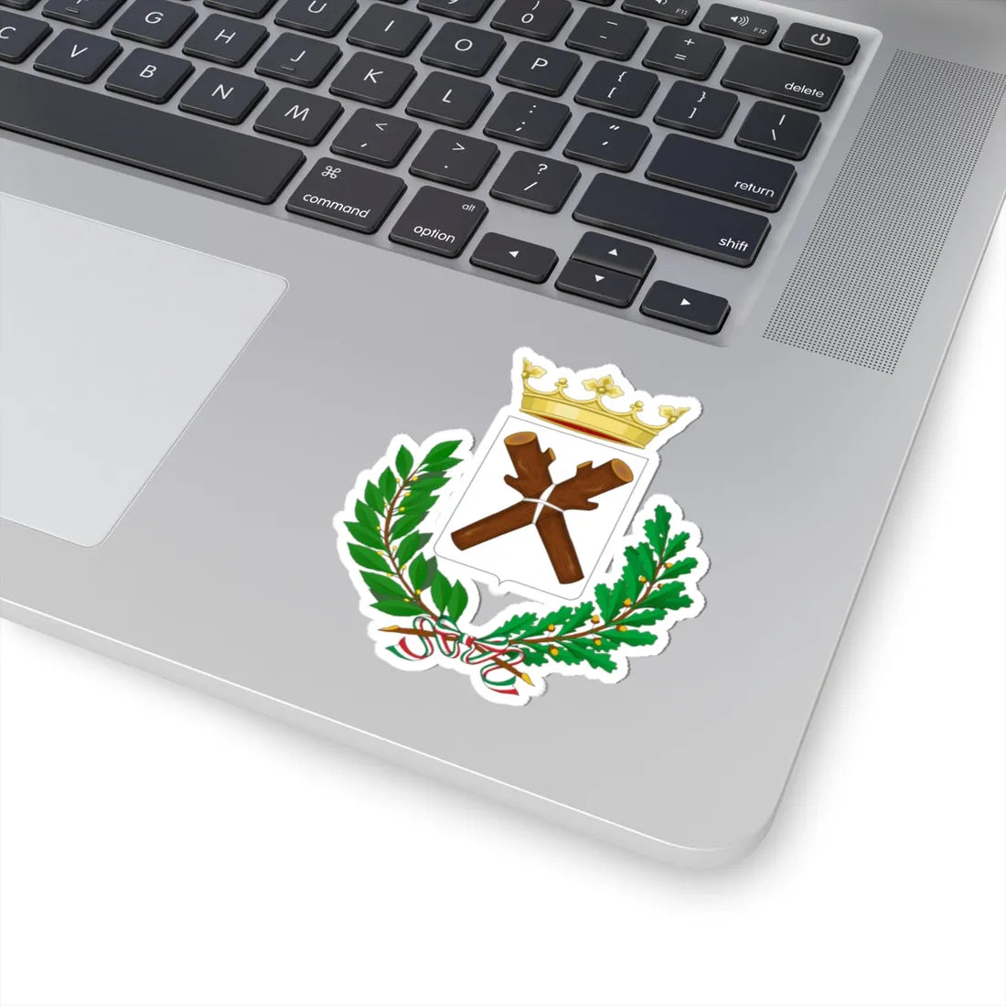 Collevecchio-Stemma (Italy) (Coat of Arms) STICKER Vinyl Kiss-Cut Decal - The Sticker Space