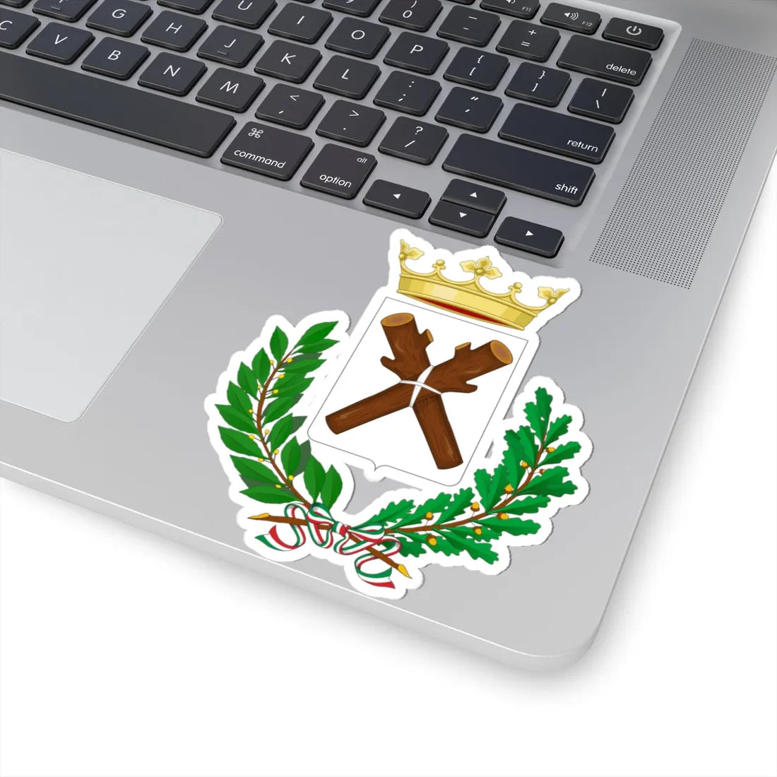 Collevecchio-Stemma (Italy) (Coat of Arms) STICKER Vinyl Kiss-Cut Decal - The Sticker Space