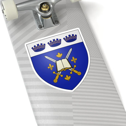 Collège militaire royal de Saint-Jean Blason (Canada) (Coat of Arms) STICKER Vinyl Kiss-Cut Decal - The Sticker Space