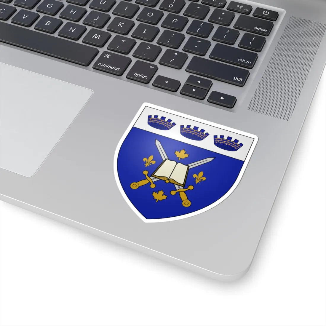 Collège militaire royal de Saint-Jean Blason (Canada) (Coat of Arms) STICKER Vinyl Kiss-Cut Decal - The Sticker Space