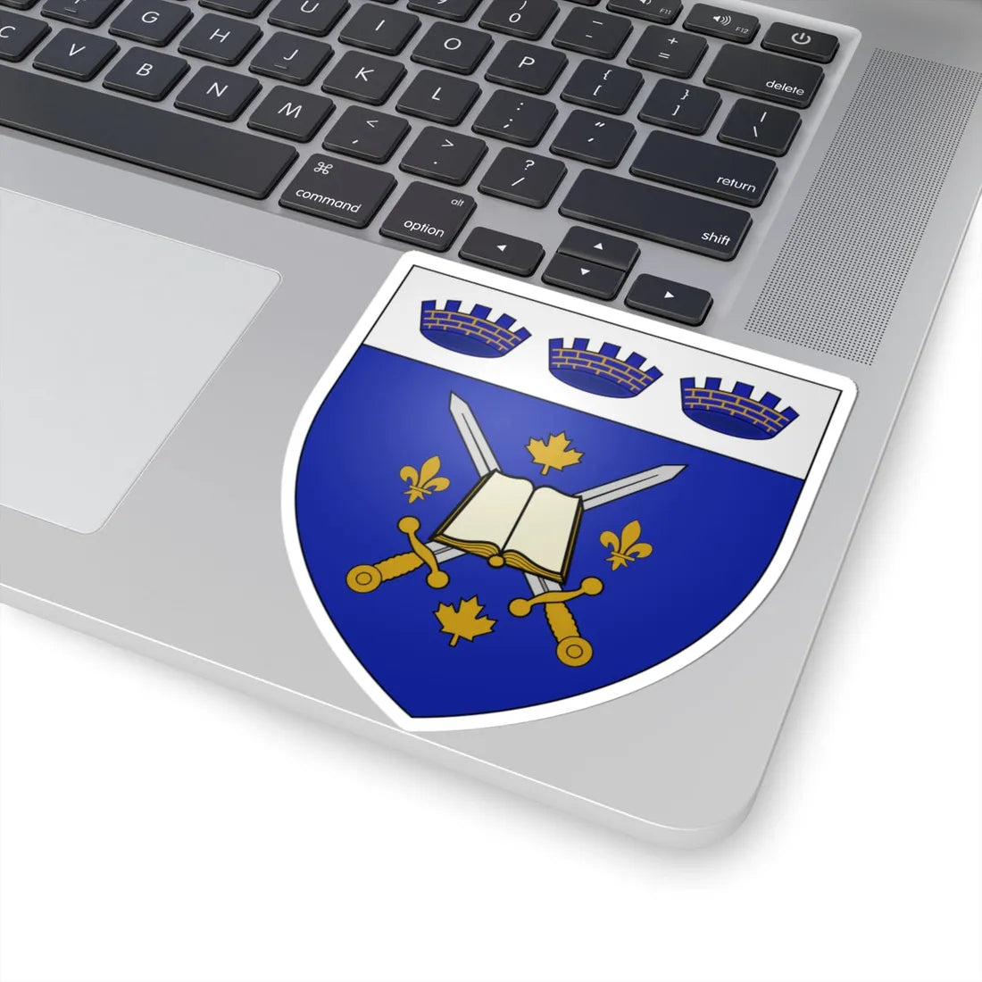Collège militaire royal de Saint-Jean Blason (Canada) (Coat of Arms) STICKER Vinyl Kiss-Cut Decal - The Sticker Space