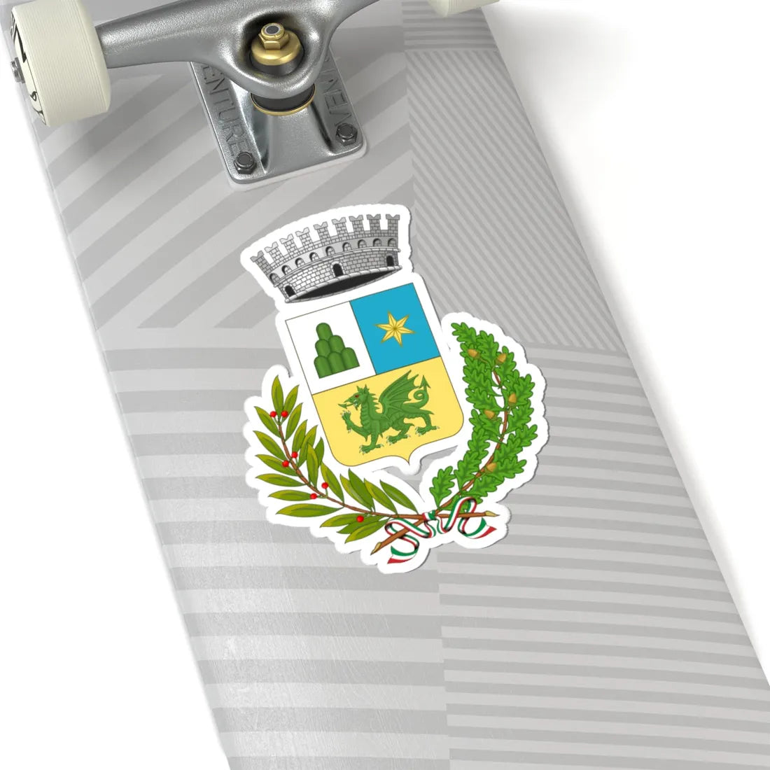 Colli al Metauro-Stemma (Italy) (Coat of Arms) STICKER Vinyl Kiss-Cut Decal - The Sticker Space