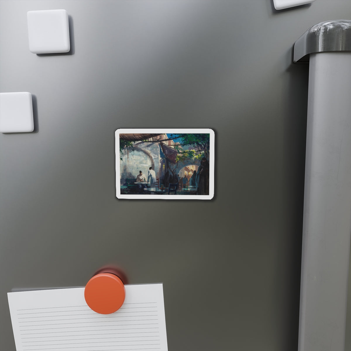 Collier's Weekly illustration (Magazine Illustration) Refrigerator Magnet-The Sticker Space