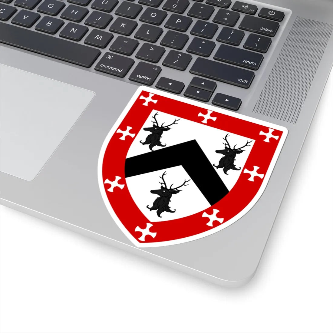 Collingwood College Durham arms (England) (Coat of Arms) STICKER Vinyl Kiss-Cut Decal - The Sticker Space