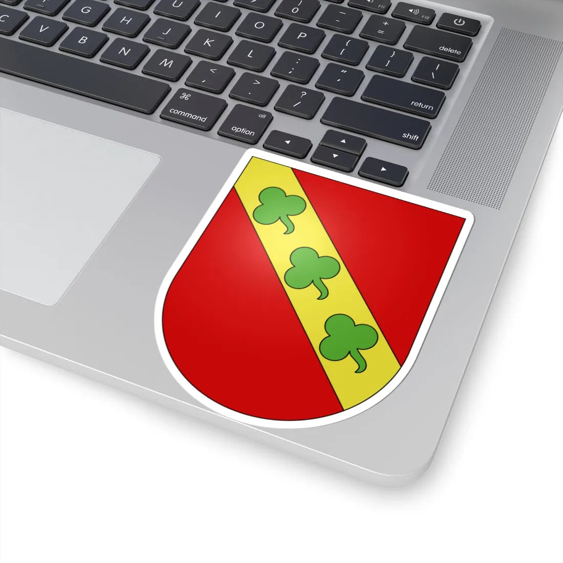 CollongeBellerive-coat of arms (Switzerland) (Coat of Arms) STICKER Vinyl Kiss-Cut Decal - The Sticker Space