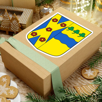 Collonges-blazon (Switzerland) (Coat of Arms) STICKER Vinyl Kiss-Cut Decal - The Sticker Space