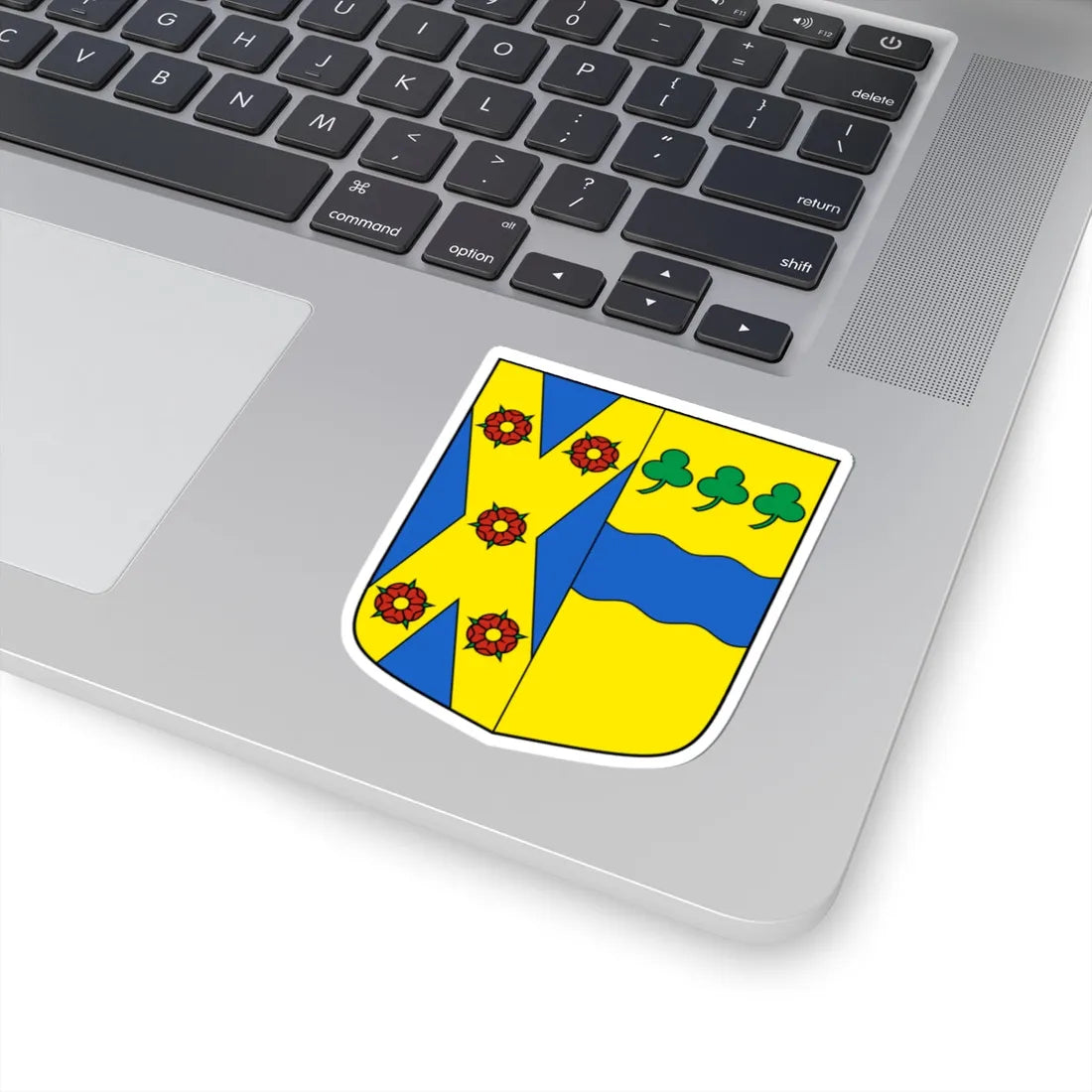 Collonges-blazon (Switzerland) (Coat of Arms) STICKER Vinyl Kiss-Cut Decal - The Sticker Space