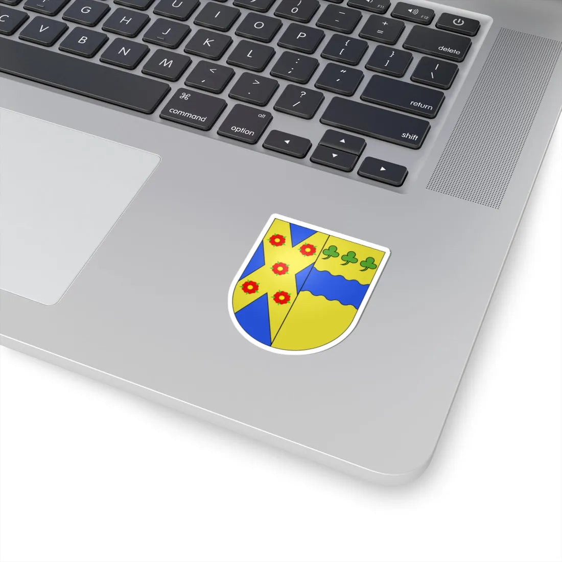 Collonges VS-coat of arms (Switzerland) (Coat of Arms) STICKER Vinyl Kiss-Cut Decal - The Sticker Space