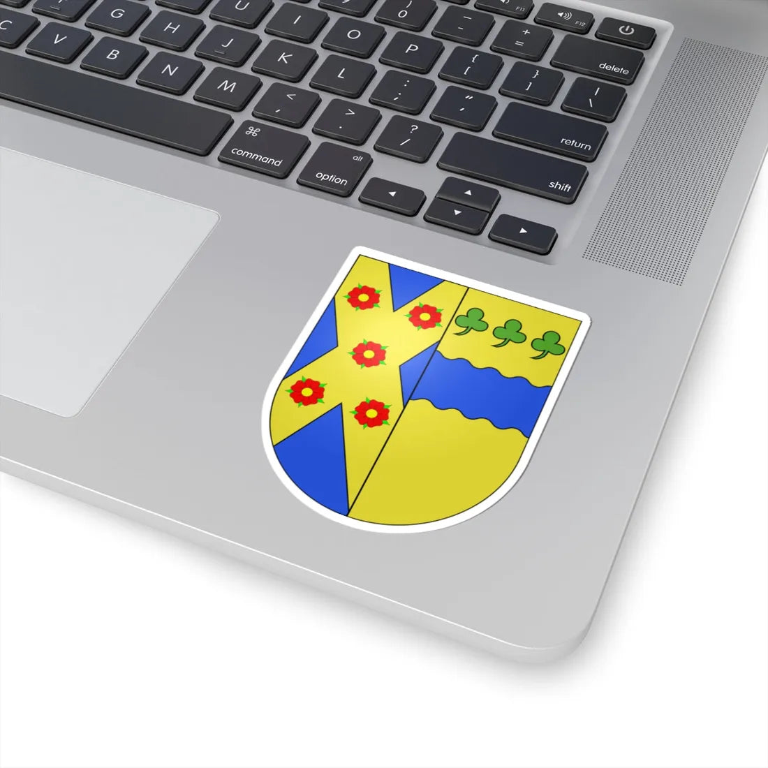 Collonges VS-coat of arms (Switzerland) (Coat of Arms) STICKER Vinyl Kiss-Cut Decal - The Sticker Space