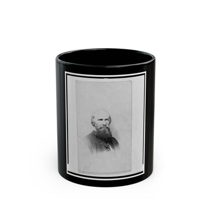 Colonel August Willich, Union Officer In The 32nd Indiana Regiment, Head-And-Shoulders Portrait, Facing Front (U.S. Civil War) Black Coffee Mug