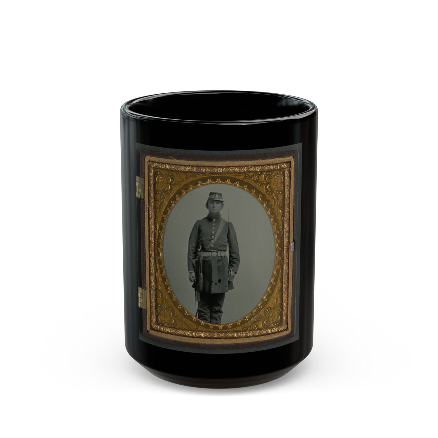 Colonel Joseph Walker Of Co. K, 5th South Carolina Infantry Regiment (U.S. Civil War) Black Coffee Mug