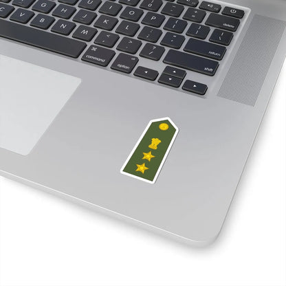 Colonel of the Indian Army (India) (Military Rank) STICKER Vinyl Kiss-Cut Decal - The Sticker Space