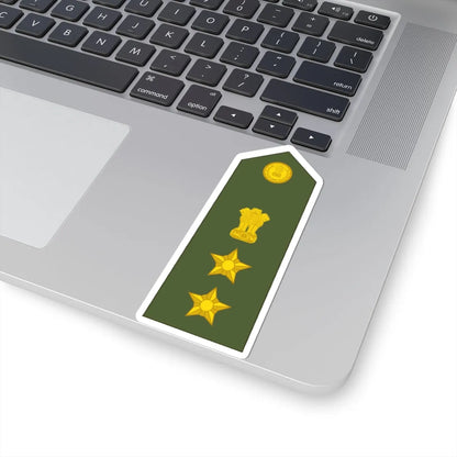 Colonel of the Indian Army (India) (Military Rank) STICKER Vinyl Kiss-Cut Decal - The Sticker Space