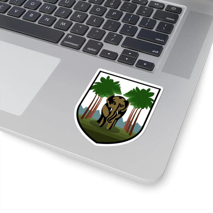 Colonial Seal of Ceylon (Portugal) (Coat of Arms) STICKER Vinyl Kiss-Cut Decal - The Sticker Space