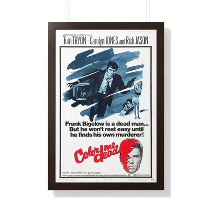 COLOR ME DEAD 1969 - Framed Movie Poster - The Sticker Space