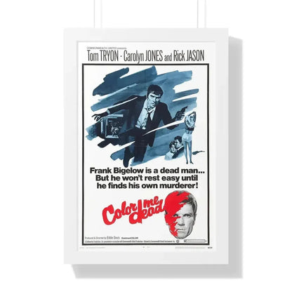 COLOR ME DEAD 1969 - Framed Movie Poster - The Sticker Space