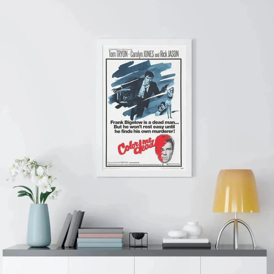 COLOR ME DEAD 1969 - Framed Movie Poster - The Sticker Space