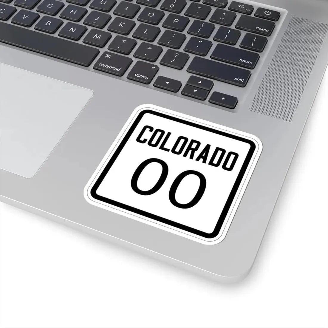 Colorado 000 1926 template (Colorado) (Road Sign) STICKER Vinyl Kiss-Cut Decal - The Sticker Space