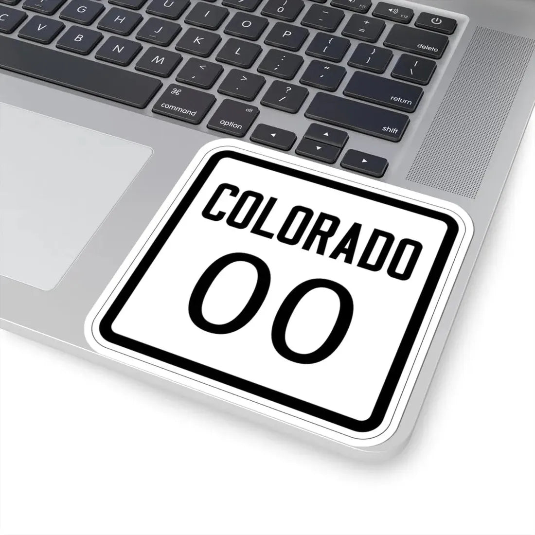 Colorado 000 1926 template (Colorado) (Road Sign) STICKER Vinyl Kiss-Cut Decal - The Sticker Space