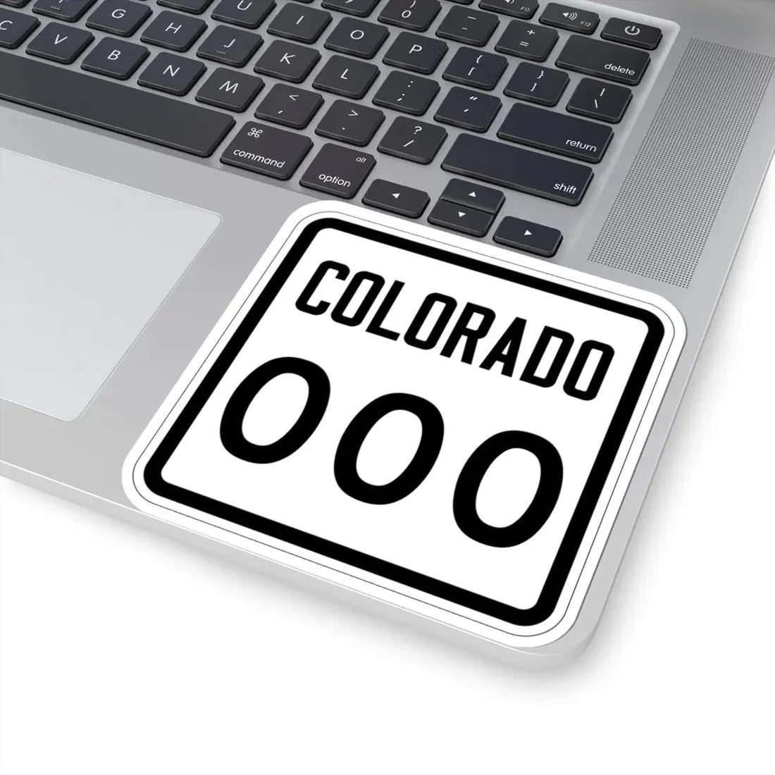 Colorado 000 1946 template (Colorado) (Road Sign) STICKER Vinyl Kiss-Cut Decal - The Sticker Space