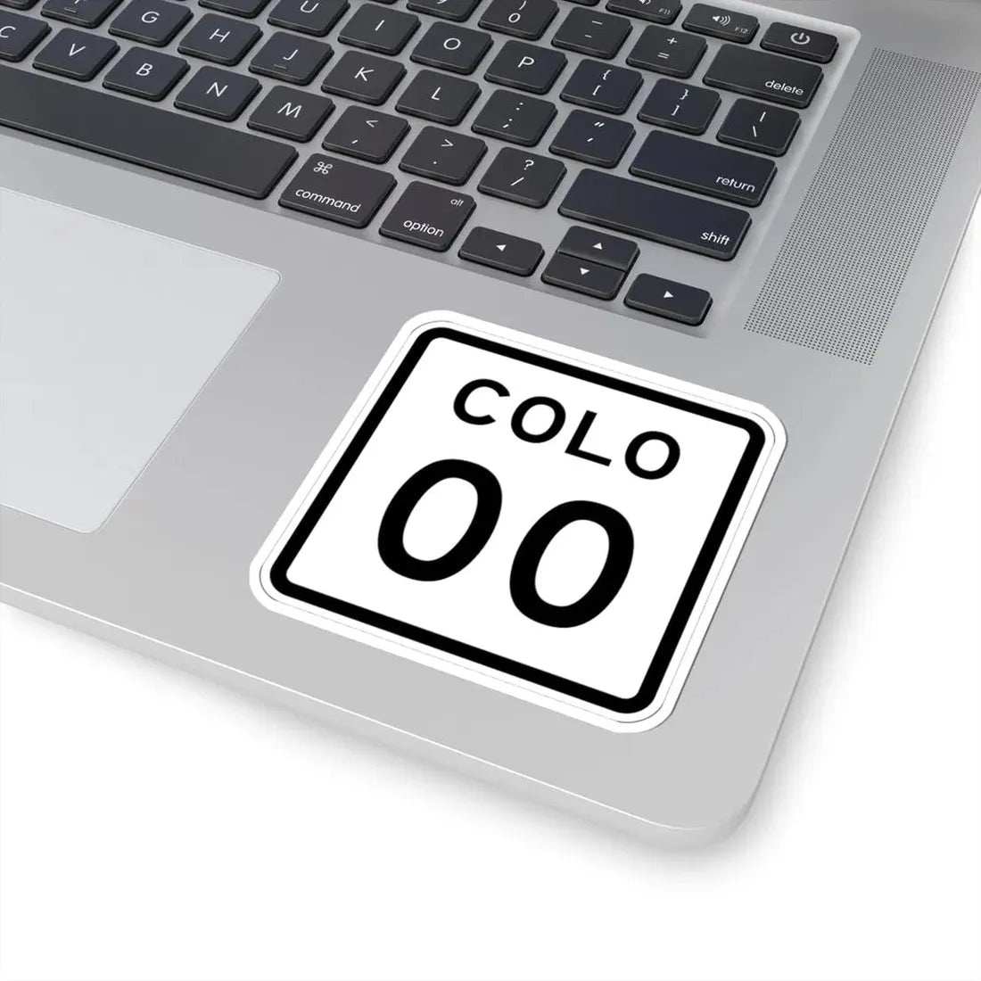 Colorado 000 1952 template (Colorado) (Road Sign) STICKER Vinyl Kiss-Cut Decal - The Sticker Space