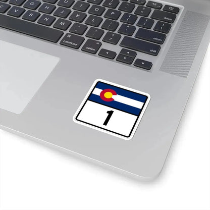 Colorado 1 (Colorado) (Road Sign) STICKER Vinyl Kiss-Cut Decal - The Sticker Space