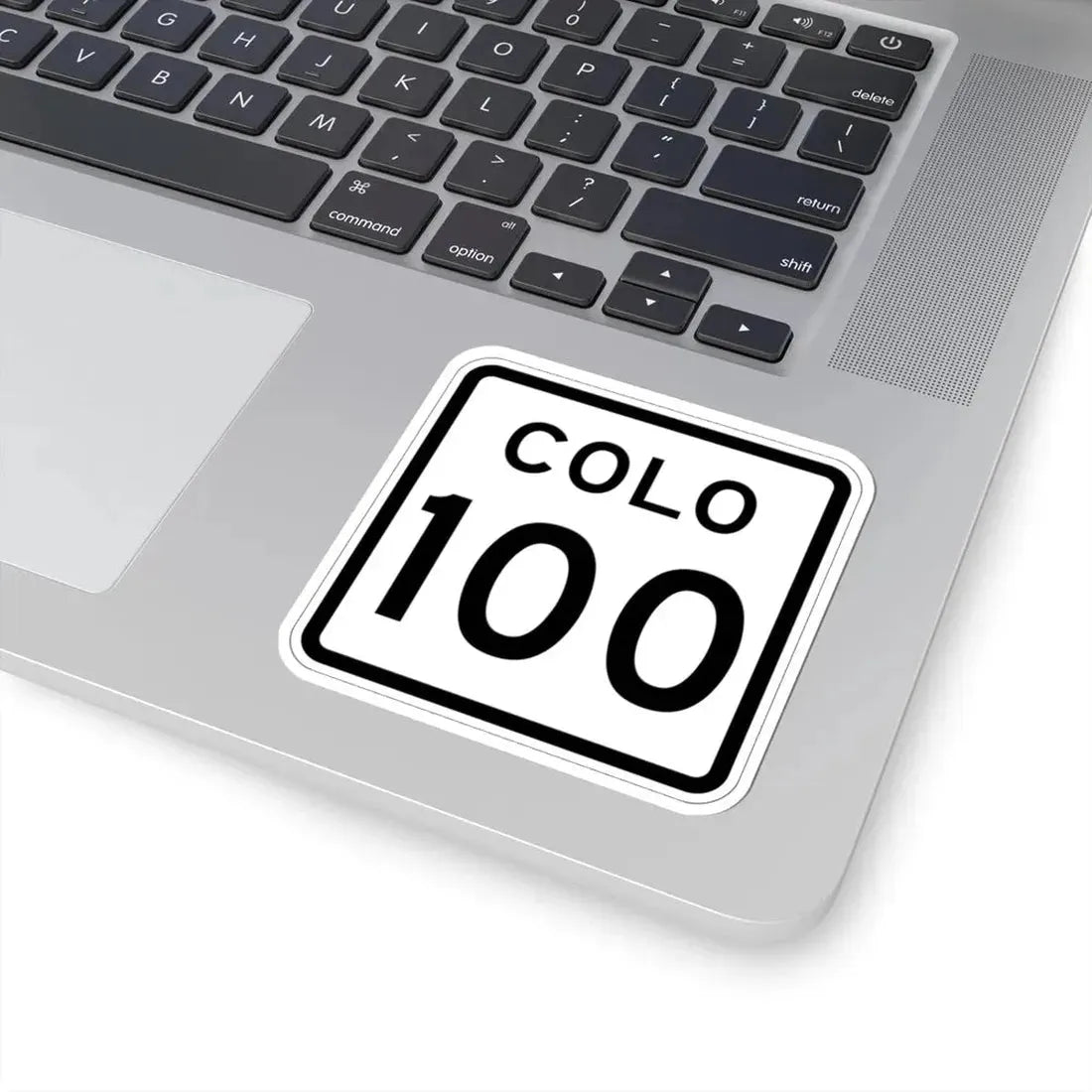 Colorado 100 1952 (Colorado) (Road Sign) STICKER Vinyl Kiss-Cut Decal - The Sticker Space
