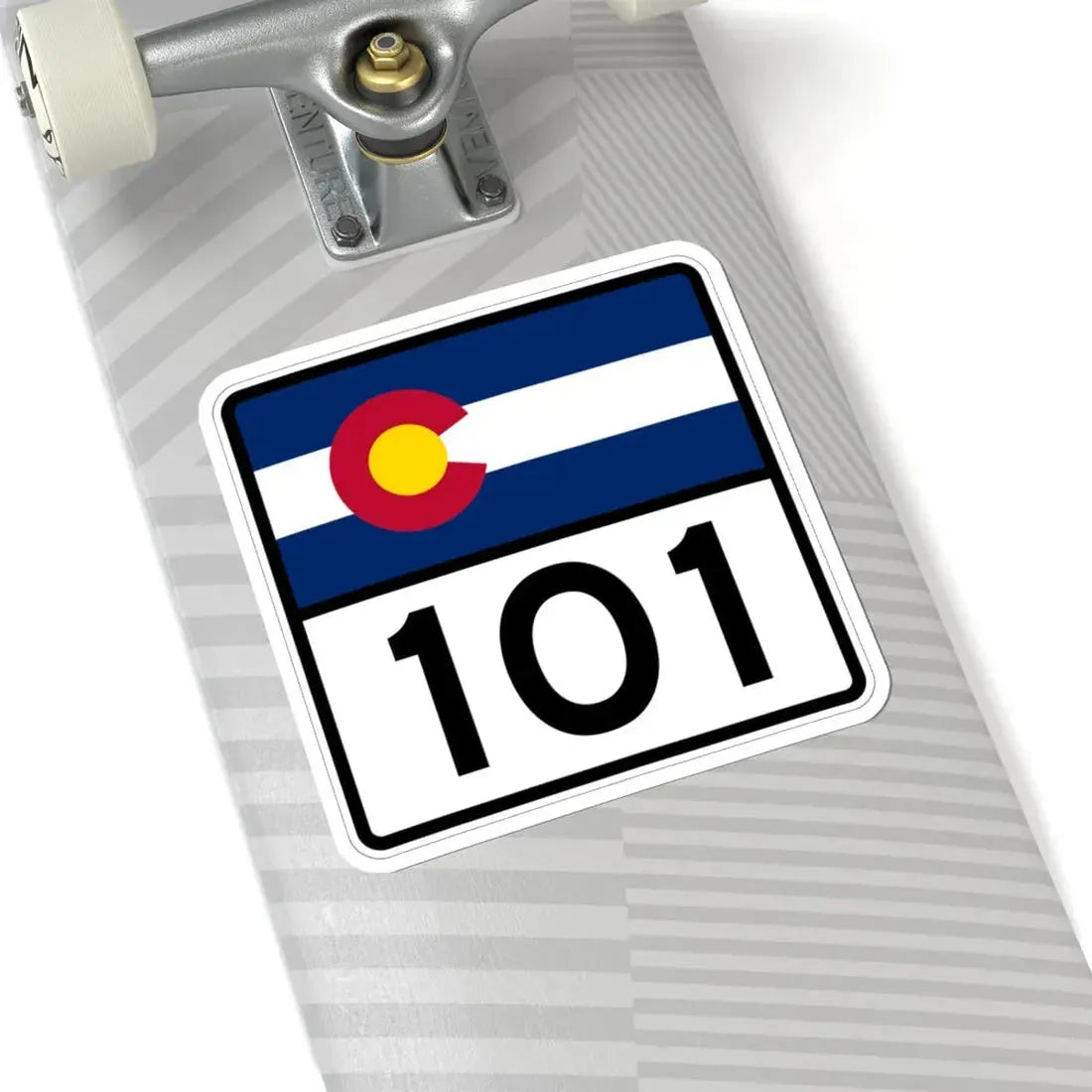 Colorado 101 (Colorado) (Road Sign) STICKER Vinyl Kiss-Cut Decal - The Sticker Space