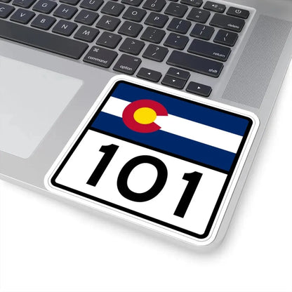Colorado 101 (Colorado) (Road Sign) STICKER Vinyl Kiss-Cut Decal - The Sticker Space