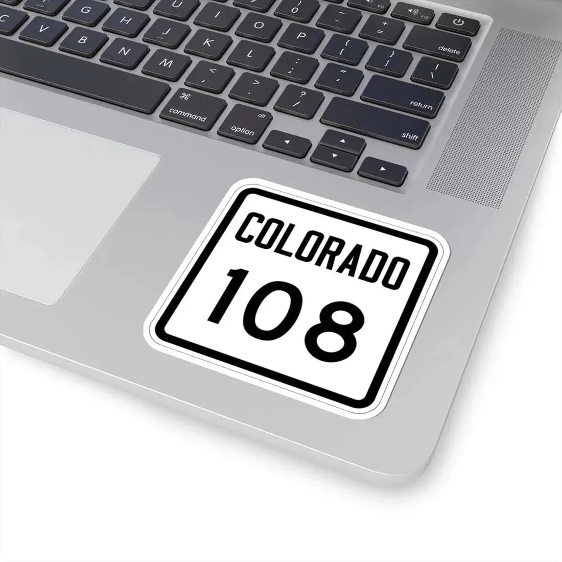 Colorado 108 1946 (Colorado) (Road Sign) STICKER Vinyl Kiss-Cut Decal - The Sticker Space
