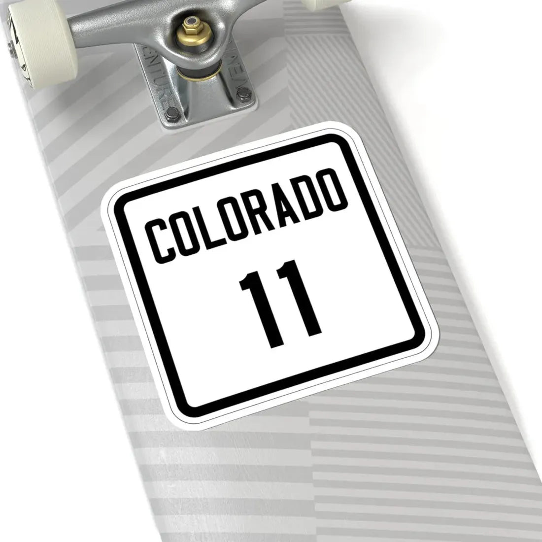 Colorado 11 1946 (Colorado) (Road Sign) STICKER Vinyl Kiss-Cut Decal - The Sticker Space