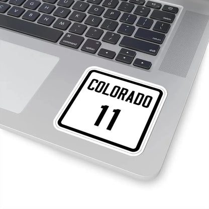 Colorado 11 1946 (Colorado) (Road Sign) STICKER Vinyl Kiss-Cut Decal - The Sticker Space