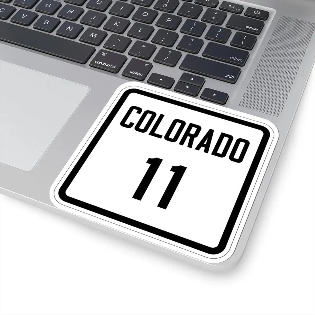 Colorado 11 1946 (Colorado) (Road Sign) STICKER Vinyl Kiss-Cut Decal - The Sticker Space