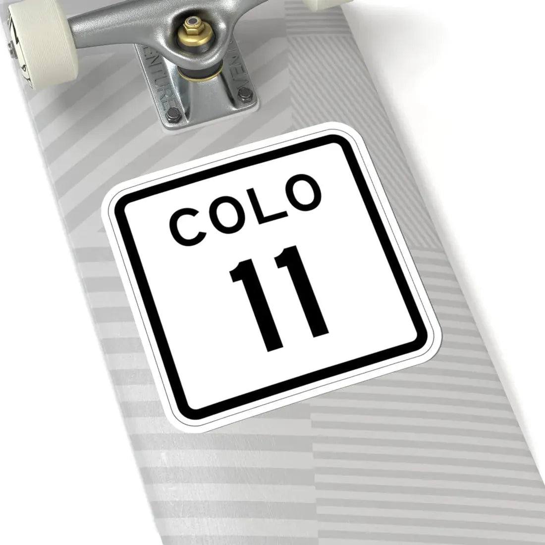 Colorado 11 1952 (Colorado) (Road Sign) STICKER Vinyl Kiss-Cut Decal - The Sticker Space