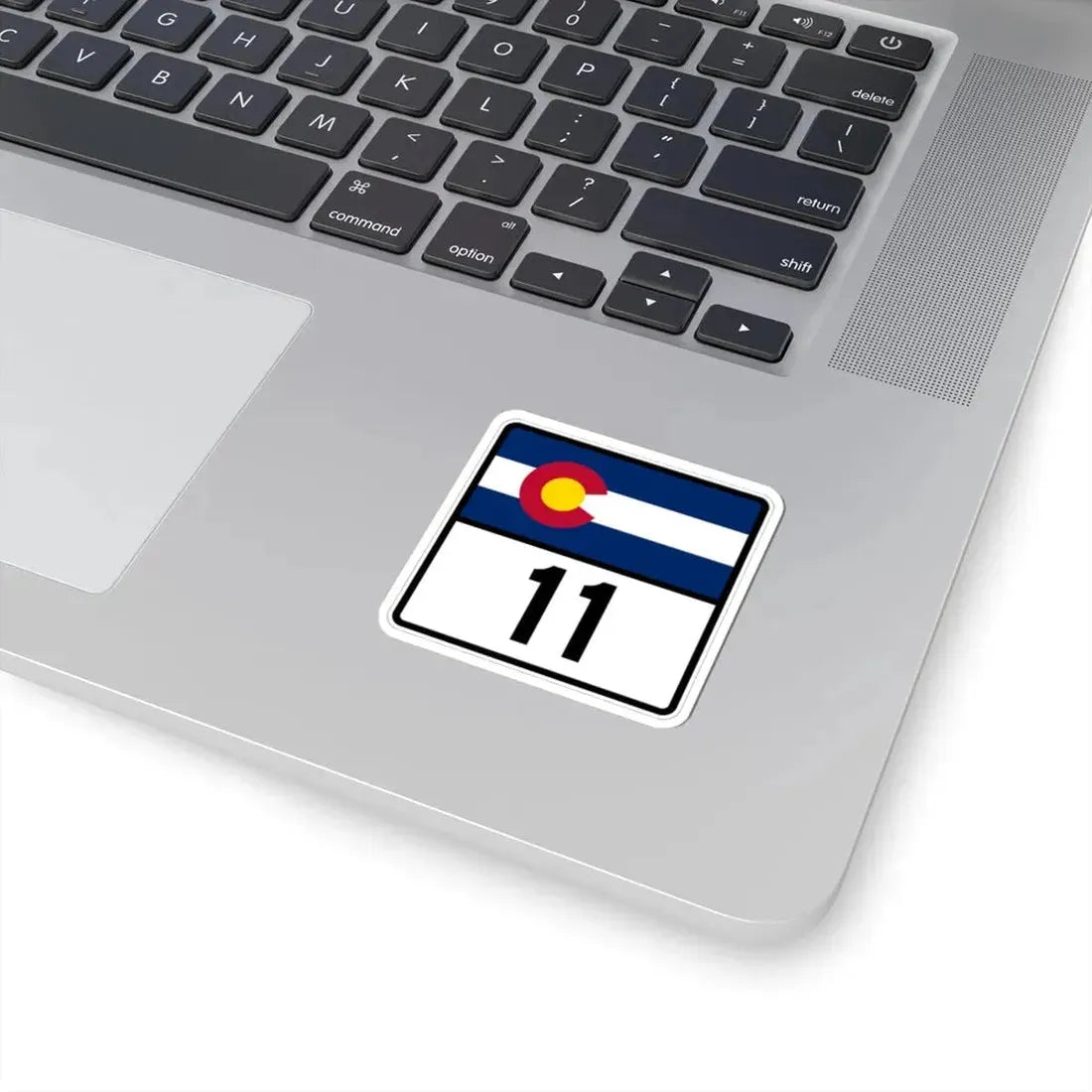 Colorado 11 (Colorado) (Road Sign) STICKER Vinyl Kiss-Cut Decal - The Sticker Space