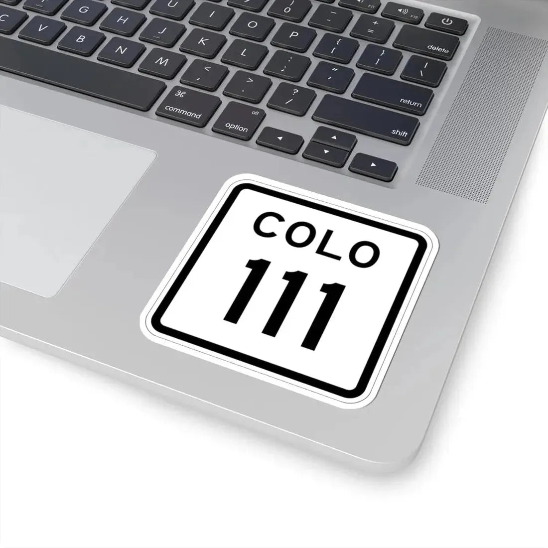 Colorado 111 1952 (Colorado) (Road Sign) STICKER Vinyl Kiss-Cut Decal - The Sticker Space