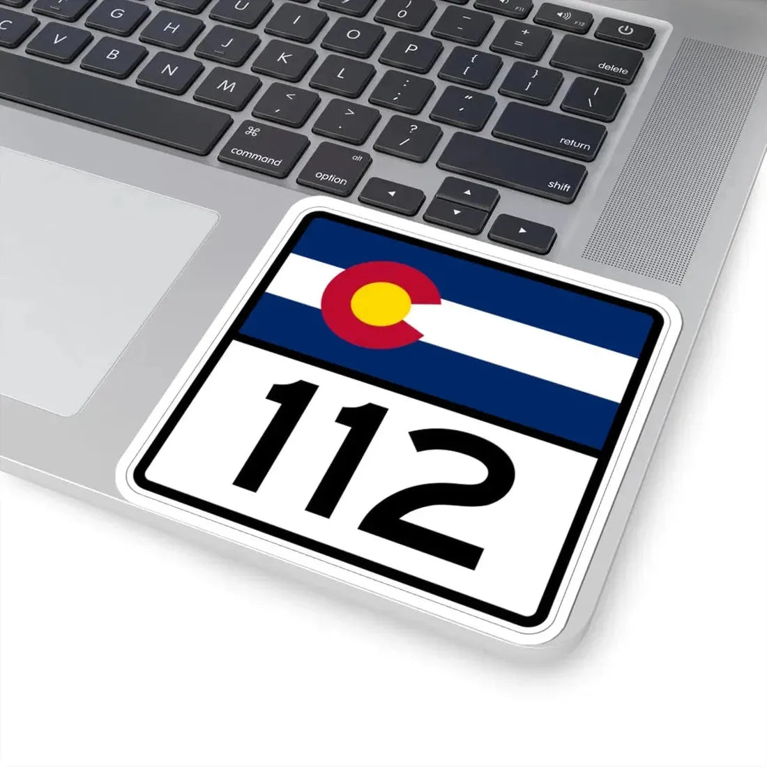 Colorado 112 (Colorado) (Road Sign) STICKER Vinyl Kiss-Cut Decal - The Sticker Space